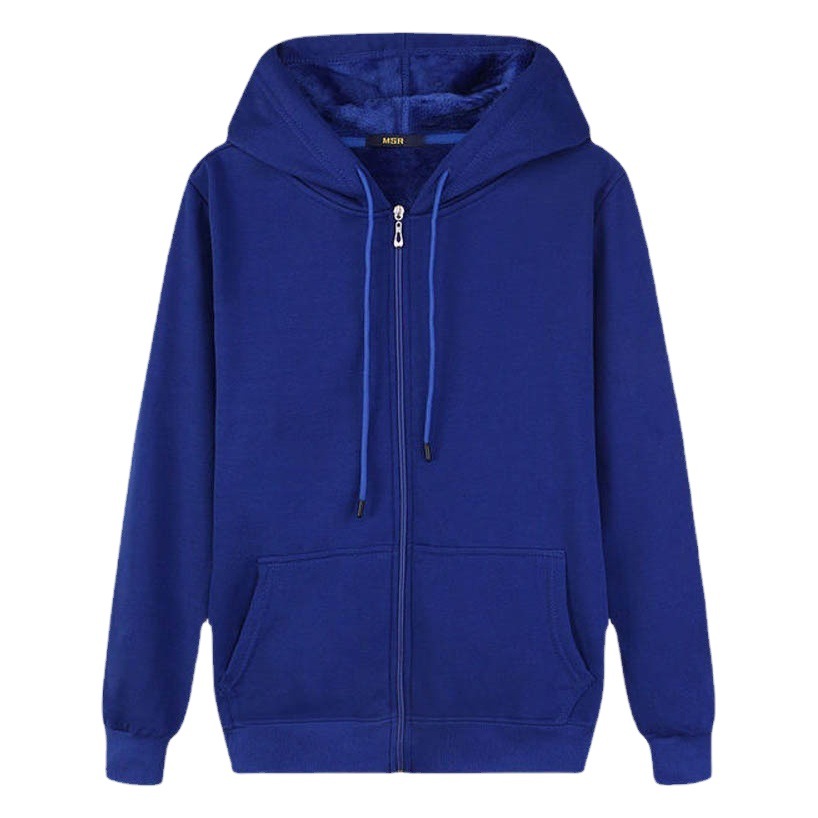 2024 suéter con cremallera para hombre transfronterizo más sudadera con capucha de terciopelo cárdigan con capucha fábrica al por mayor logotipo imprimible