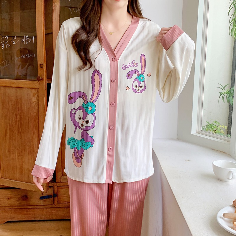 Confinement clothing summer thin cardigan nursing pajamas spring and autumn Maternity maternity going out maternity clothes postpartum nursing home clothes