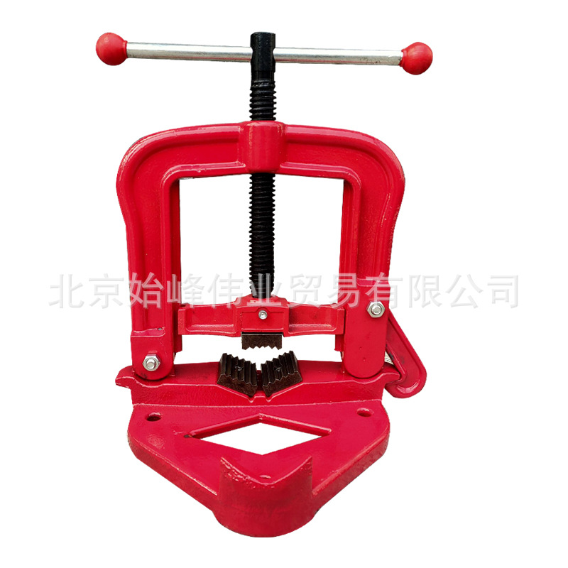 加厚加重型管子压钳2# 管子压力管钳 套丝机夹具