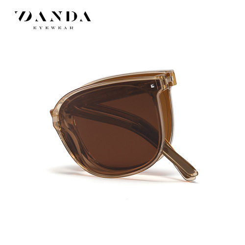 New folding sunglasses, the same style as the celebrity polarized sunglasses 7901 ultra-light TR anti-UV sunglasses