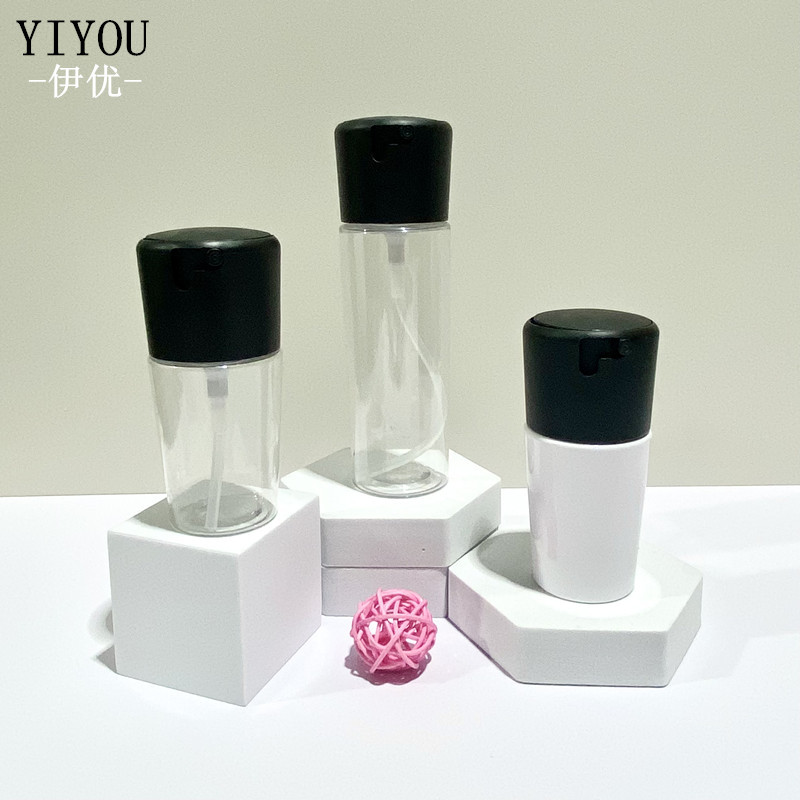 50ml左右旋转开关锁喷雾瓶 100ml上大下小平肩补水喷瓶 护肤霜瓶