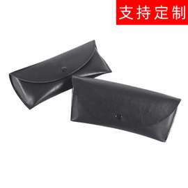 定制pu皮革按扣墨镜眼镜袋防水皮套眼镜包太阳眼镜近视眼镜收纳袋