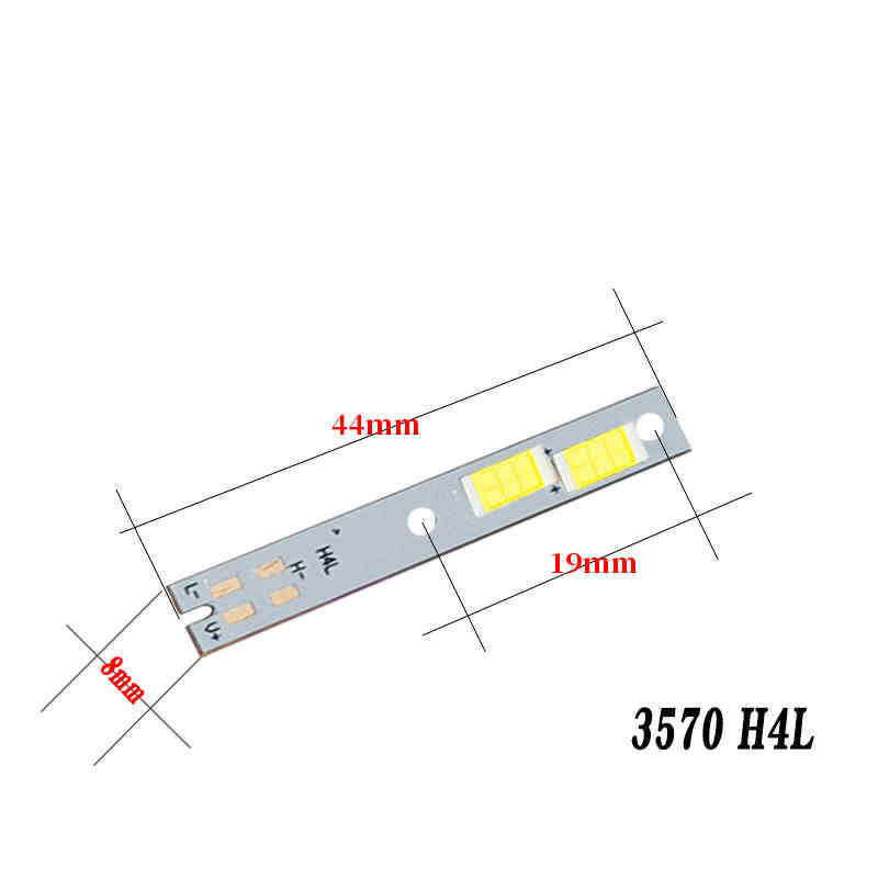 LED自動車ヘッドライト3570電球ハイライト3570 8芯12V LED 40W 3570芯9V 30W白色光|undefined