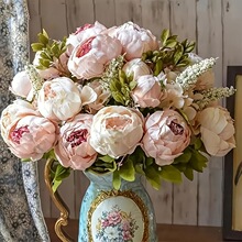 N 12956 Artificial European Peony ����ŷʽĵ�����羳����