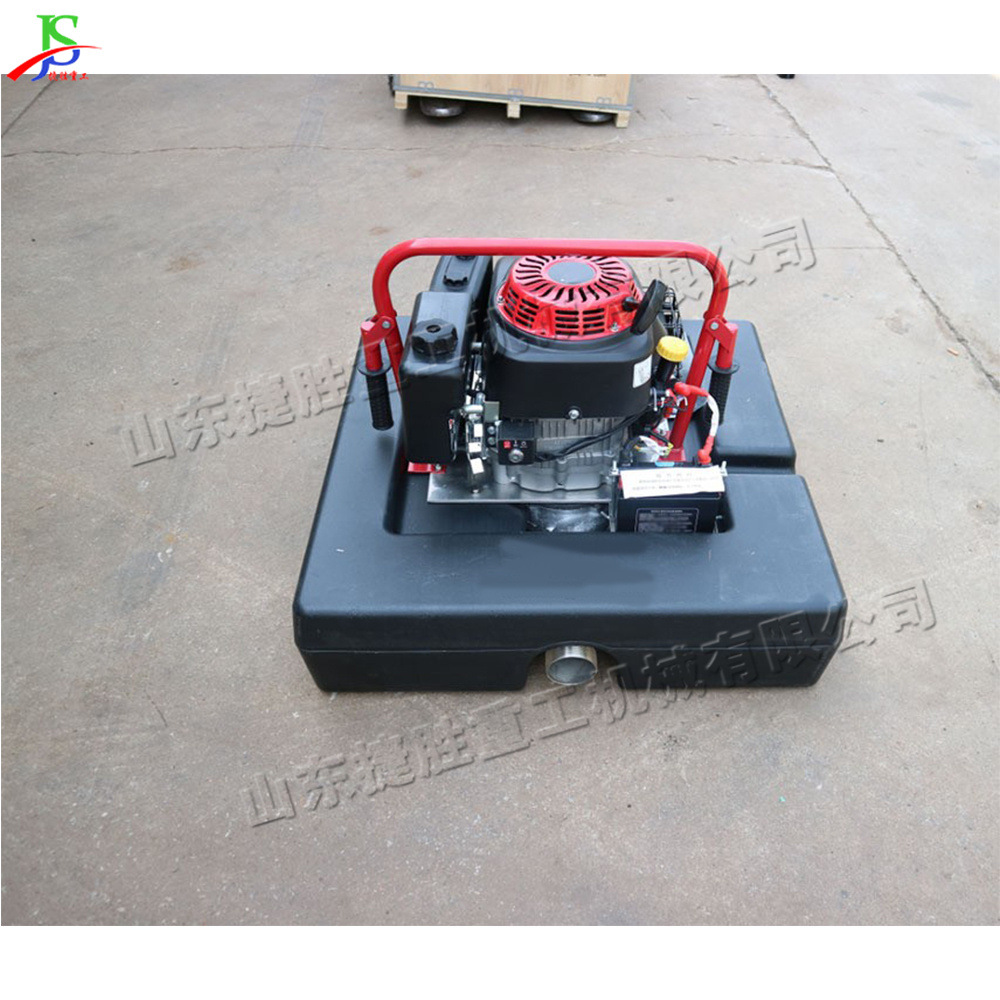 gran flujo de drenaje de agua de dragado bomba de autoaspiración pequeña bomba de bombeo de control remoto de gasolina equipo de drenaje de sótano