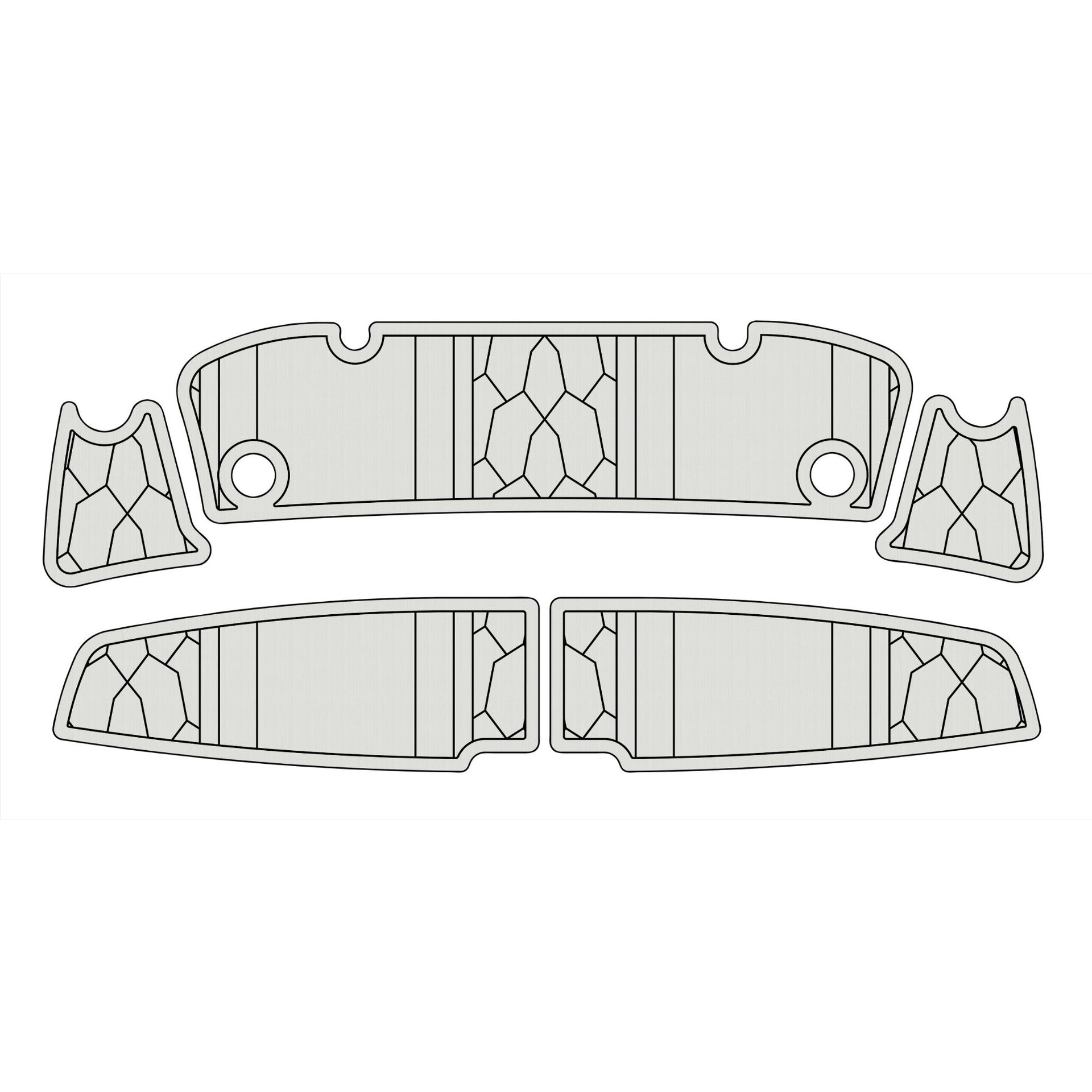 2012  Yamaha AR SX 212 EVA Faux Teak Marine Foam Floor