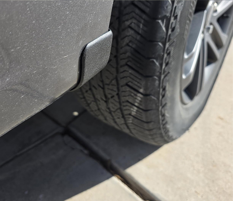 Suitable for 2021-26 Ford F150 Mud Flaps Mud Flap Delete Underbody Corner Covers