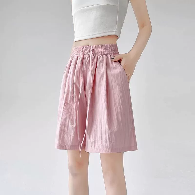 Новые летние шорты для девочек Yamamoto, детские широкие детские студенческие универсальные повседневные брюки для пляжного спорта