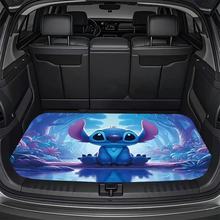 跨境可贴标代发水晶绒耐脏易打理防滑汽车后备箱置物垫四季通用垫
