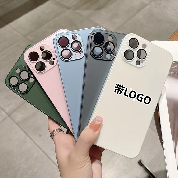 Suitable for iPhone 17 Frosted Glass Lens Film, Apple 16 Pro Max Phone Case, 15 Original Color 14 Protective Case