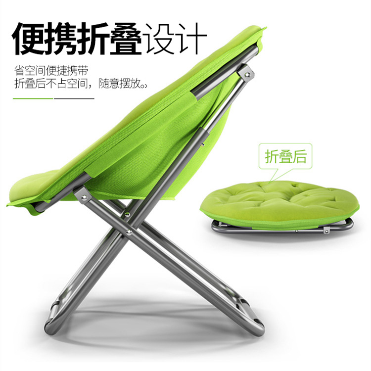 Venta directa gran respaldo adulto Luna silla sol silla perezoso sofá silla reclinable plegable Silla de ocio Silla de playa