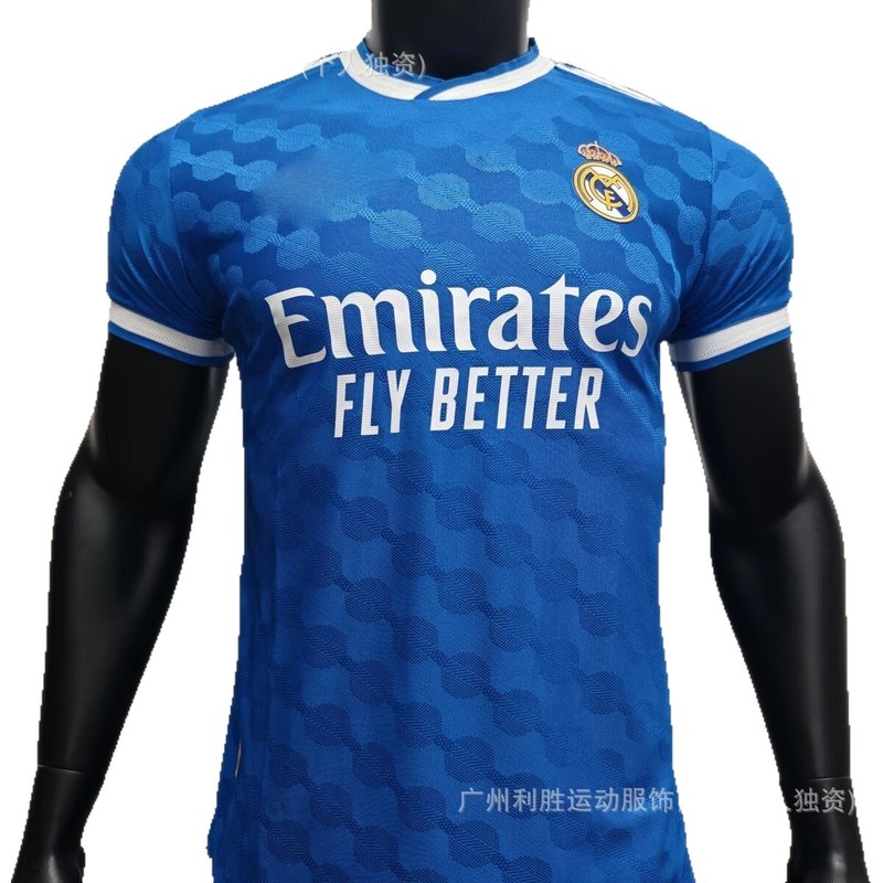 2526赛季球员版足球服利雅得巴萨曼联曼城拜仁皇马蓝十字马赛球衣|undefined