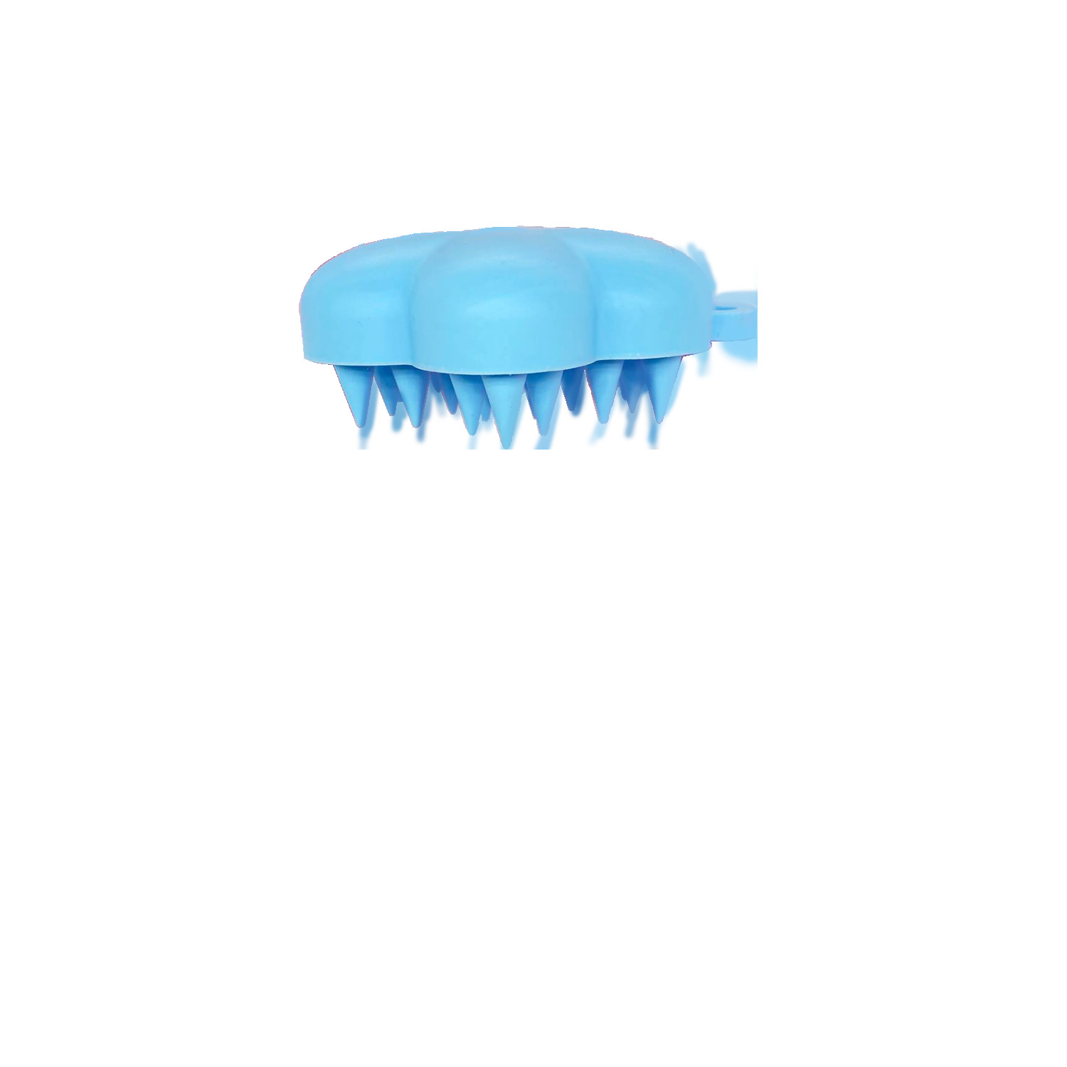 Factory ready silicone shampoo brush scalp cleaning massage shampoo comb dry and wet dual-use shampoo massage tool comb