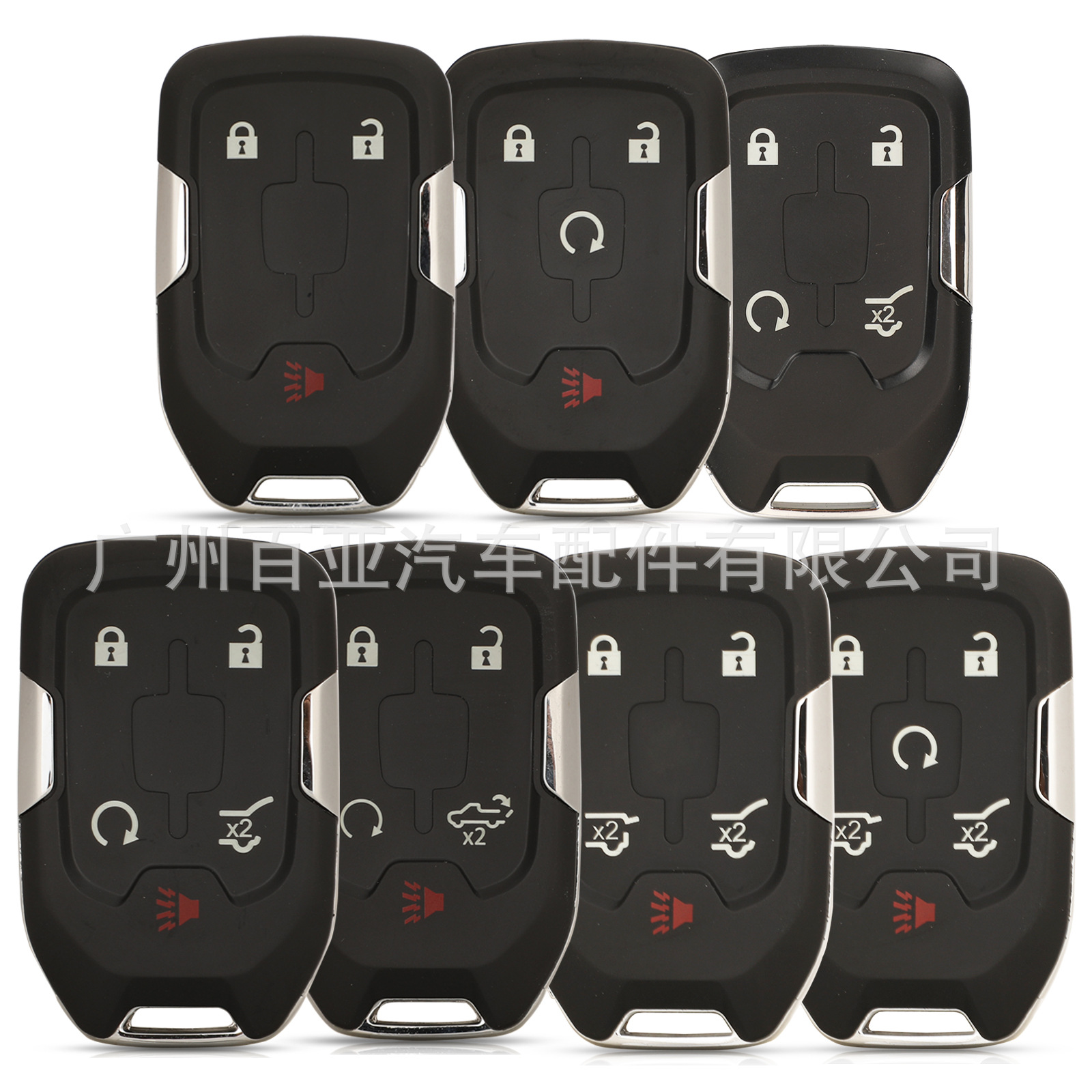 适用于3键4键5键6键雪佛兰GMC智能遥控汽车钥匙壳替换外壳