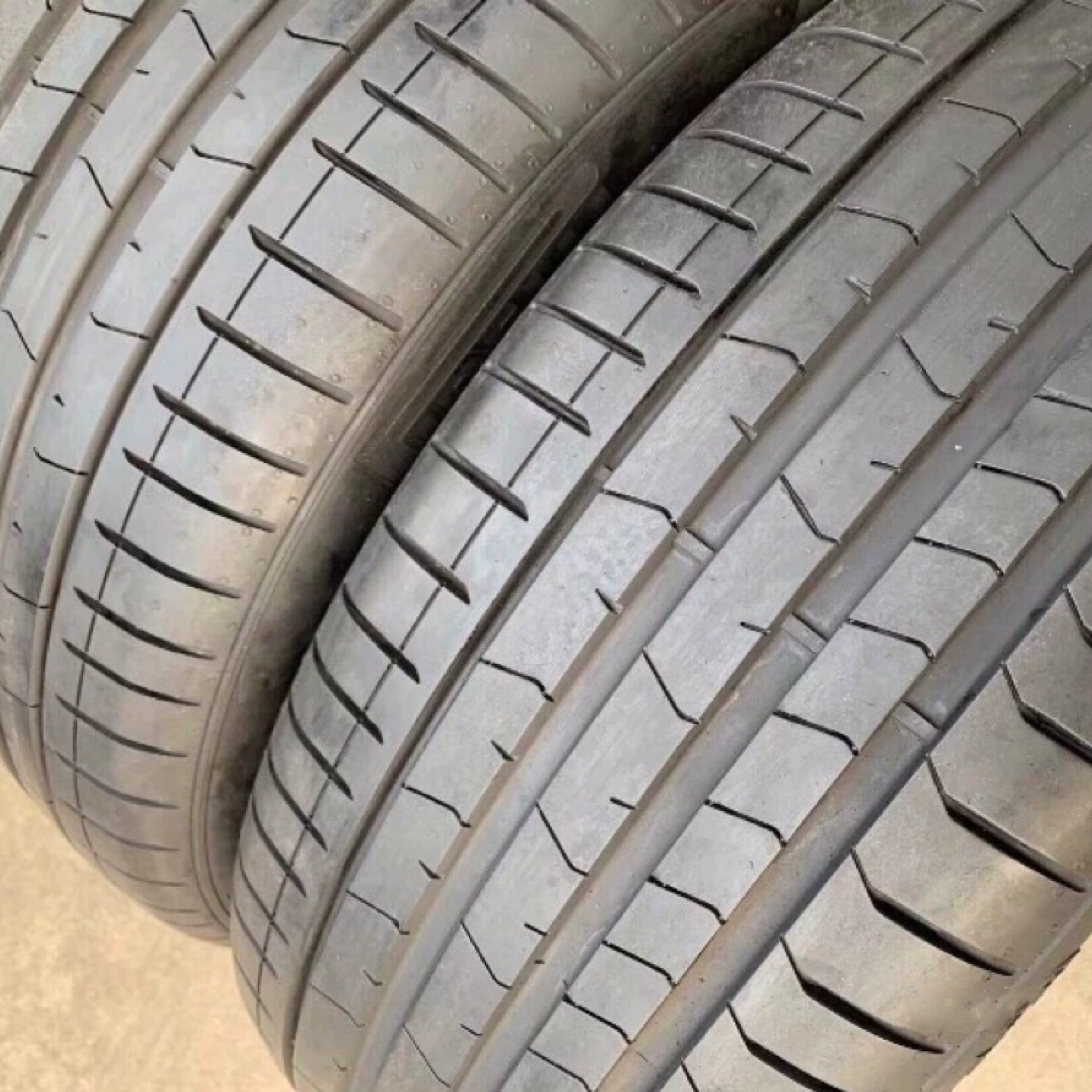 Б/у шина Pirelli PZ4 взрывозащищенная 225/45R19 для BMW 3 серии GT BMW X1 X2 BMW MINI