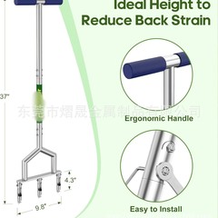 新型ステンレス製芝生エアレーター、園芸工具、農業用、庭園、中庭用土壌掘り器、植栽用土壌松土器