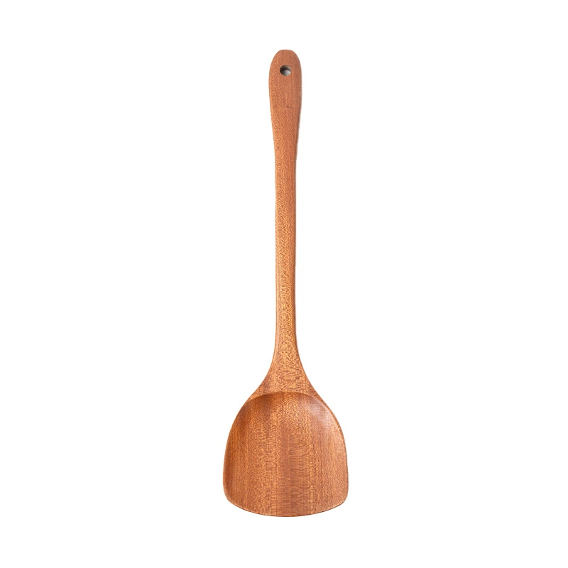 Безочаговая/безполезная? — переведу правильно: Бесмятная Waxless ebony wood spatula non-stick pan Japanese-style extended-handled stir-frying spatula wooden soup spoon porridge spoon kitchen set