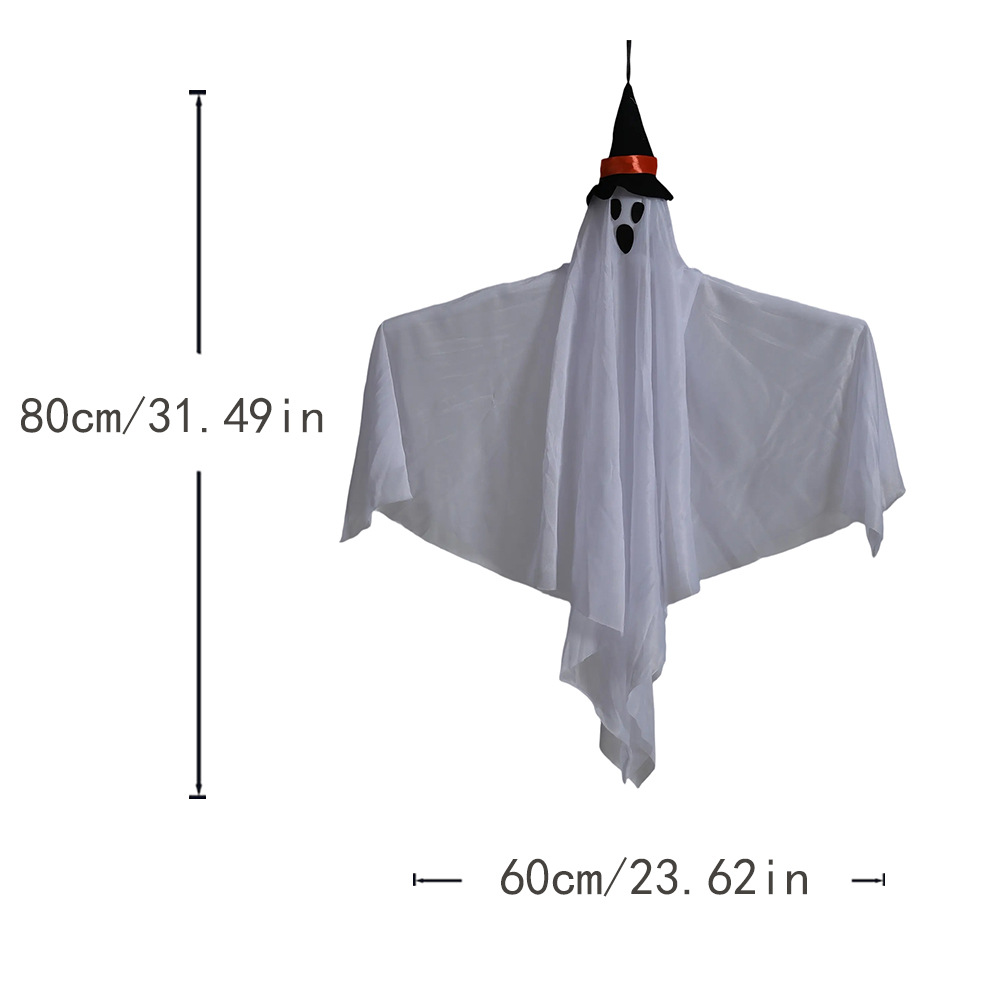 Halloween transfronterizo colgante fantasma fantasma colgante fantasma blanco festival fantasma bar habitación secreta decoración de casa embrujada decoración de escena accesorios
