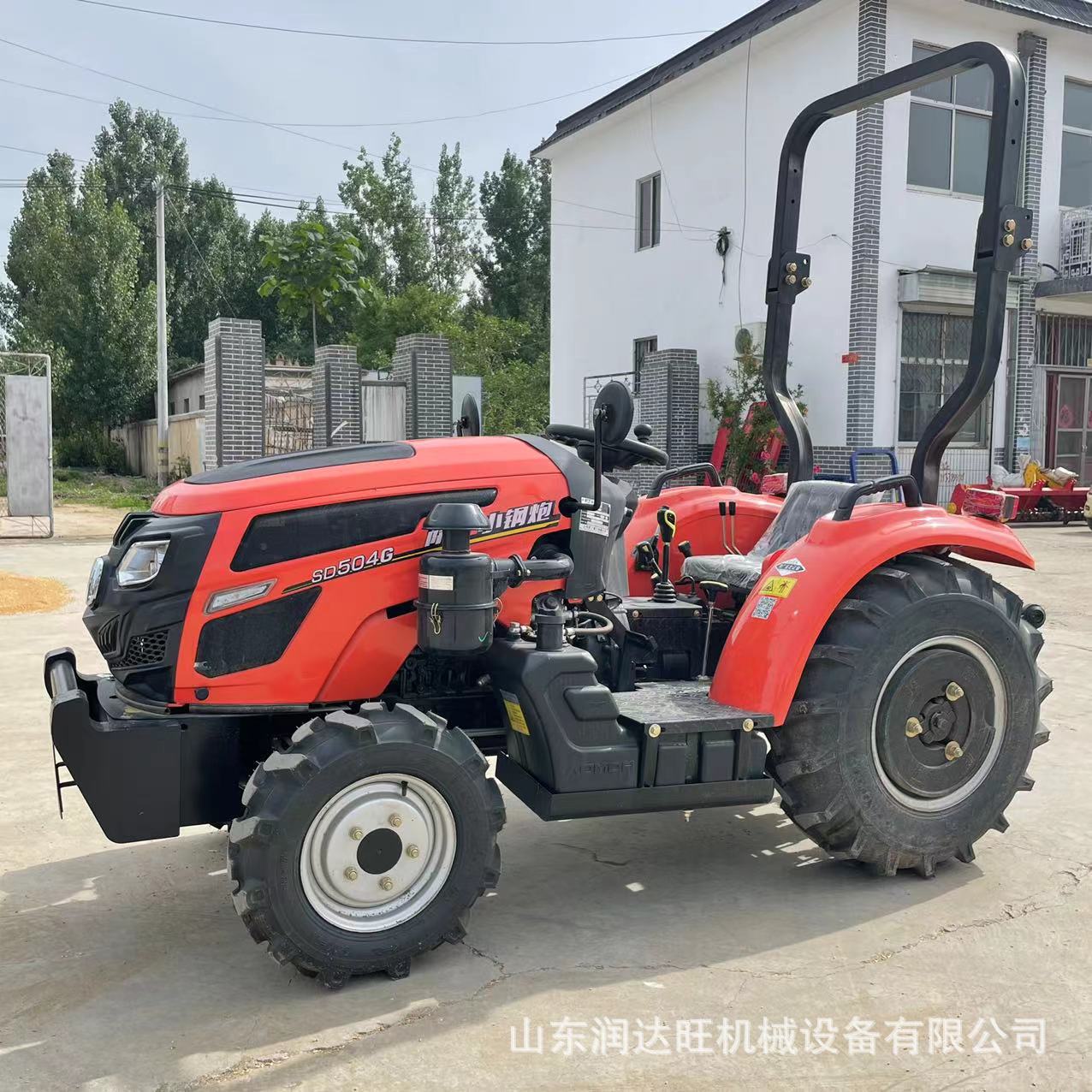 全新萨丁504大棚王拖拉机 低矮型604四轮农用车 操作灵活动力足