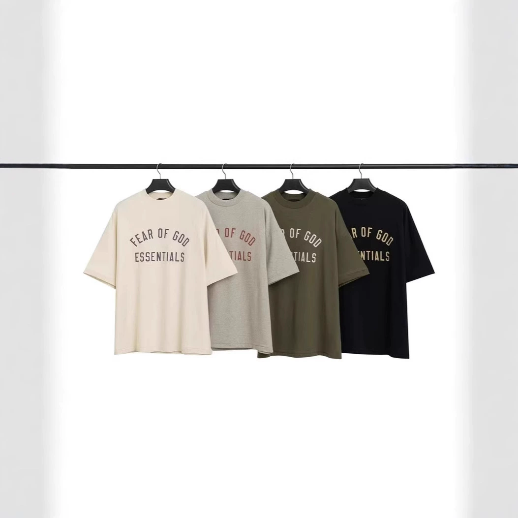FOG CRAZY ESSENTIALS Nittle Tide American Summer хлопок свободная мужская пара футболка с короткими рукавами