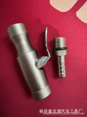 Gauge Inflator Tire Pressure Gauge | Air pressure gauge/tire pressure gauge - copper-self-locking-pagoda-8mm-tail-plug-normally-closed