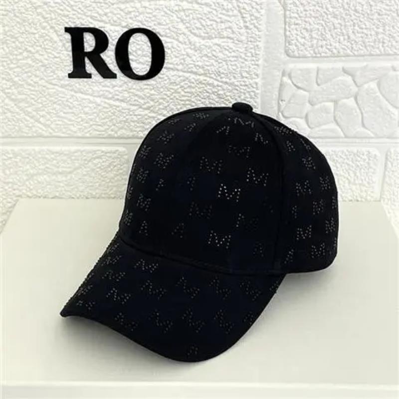 Pomladni in jesenski modni klobuk z račjim jezikom, poletni, vsestranski, otroški vložki Hot Diamond, črka M, za prosti čas_voghion.com