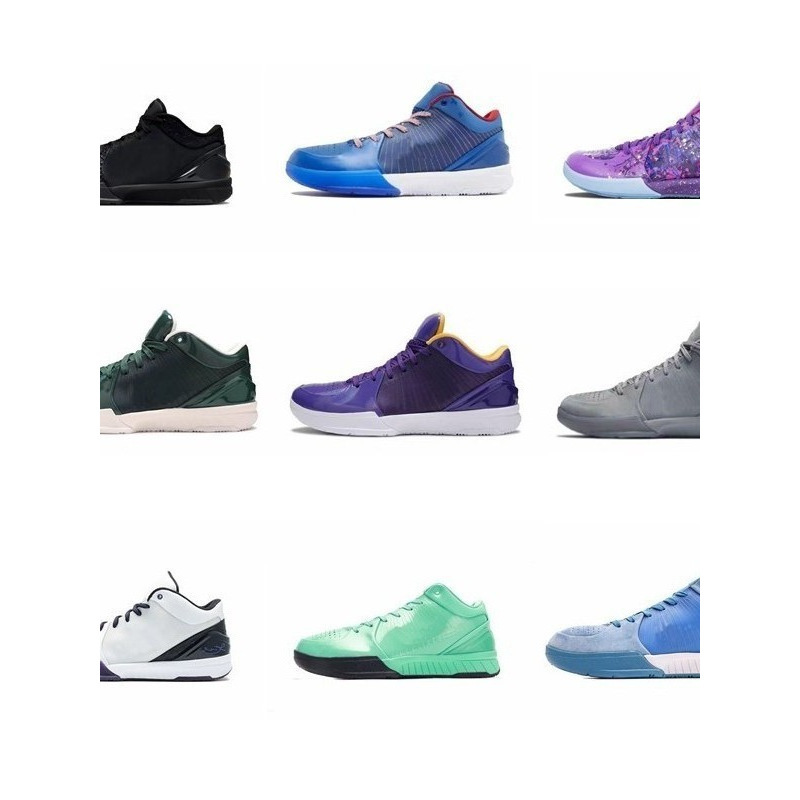 Kobe Bryant 4Th Generation Black Mamba Draft Day Master of Leisure Road Suns Bucks Practical Wear-Resistant Basketball Shoes for Men Kobe Bryant 4Th Generation Black Mamba Draft Day Master of Leisure Road Suns Bucks Practical Wear-Resistant Basketball Shoes for Men
