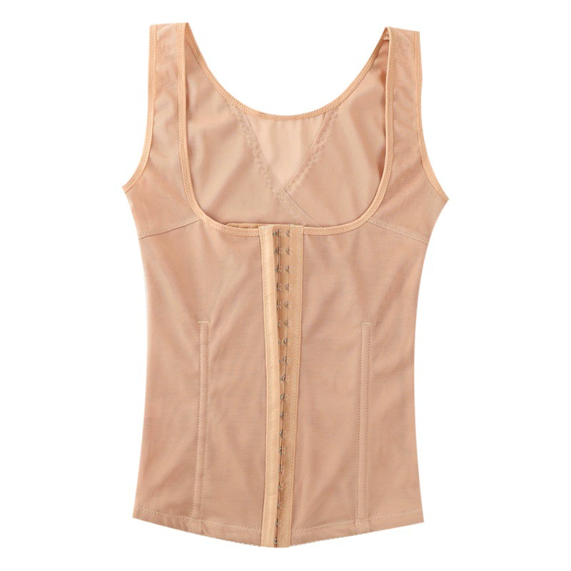 Одежда для коррекции фигуры Брюшная одежда с шестирядной пряжкой на груди Послеродовая Талия Послеродовая форма для коррекции фигуры Женская одежда для коррекции фигуры