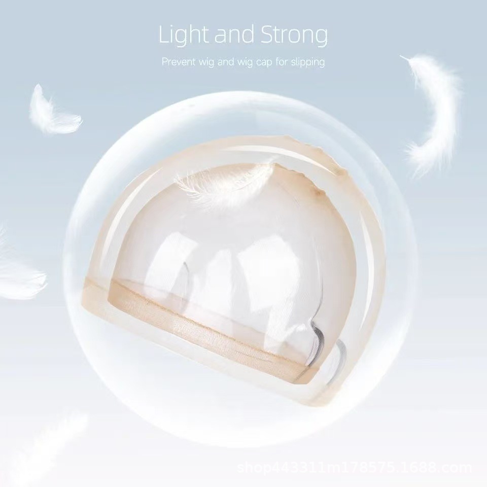 [Venta directa de fábrica] HD Stocking Wig Cap, red de cabello de encaje transparente de alta definición, sombrero de red de medias elásticas