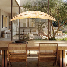 海洋布新中式现代创意个性餐厅书房吧台茶室民宿日式侘寂吊灯