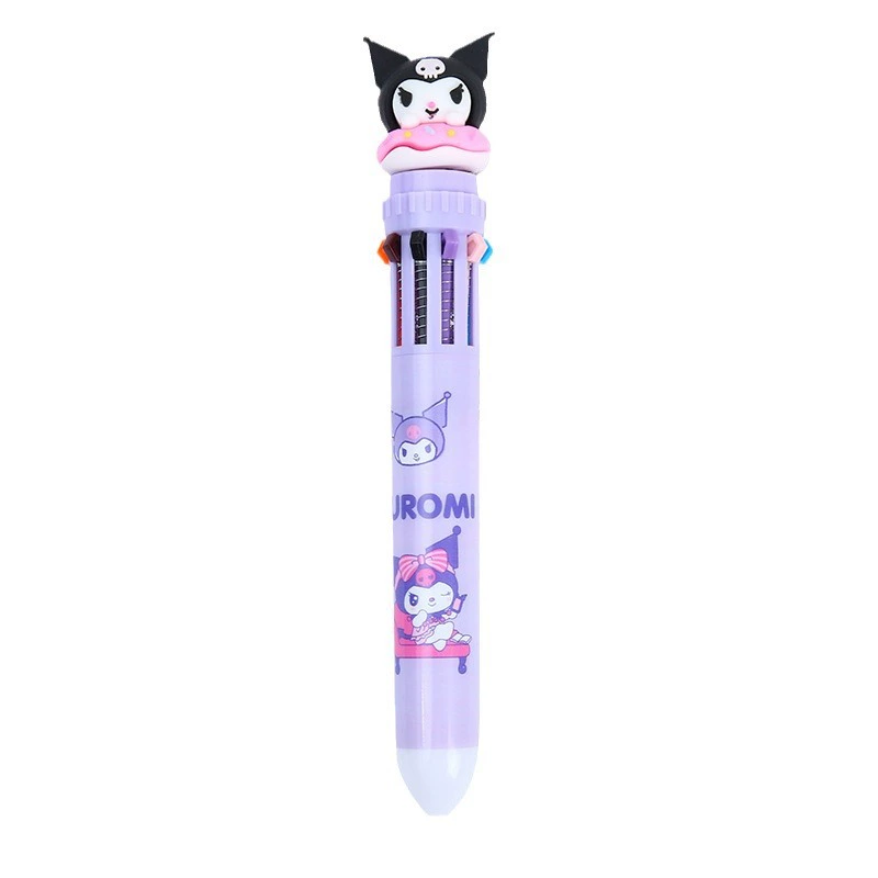 Creative cute multicoloured high quality ballpoint pen for students, with little bears