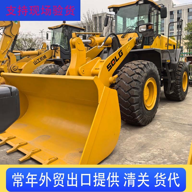 外贸直销九成新临工L956F二手装载机现货供应，品质保障