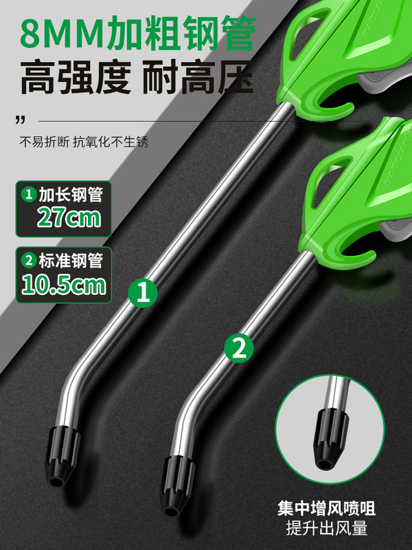 3Yv5 Dust Blowing Gun Industrial High Pressure Blowing Dust Spray Gun Cleaning Computer Dust Removal Truck Pneumatic Cleaner