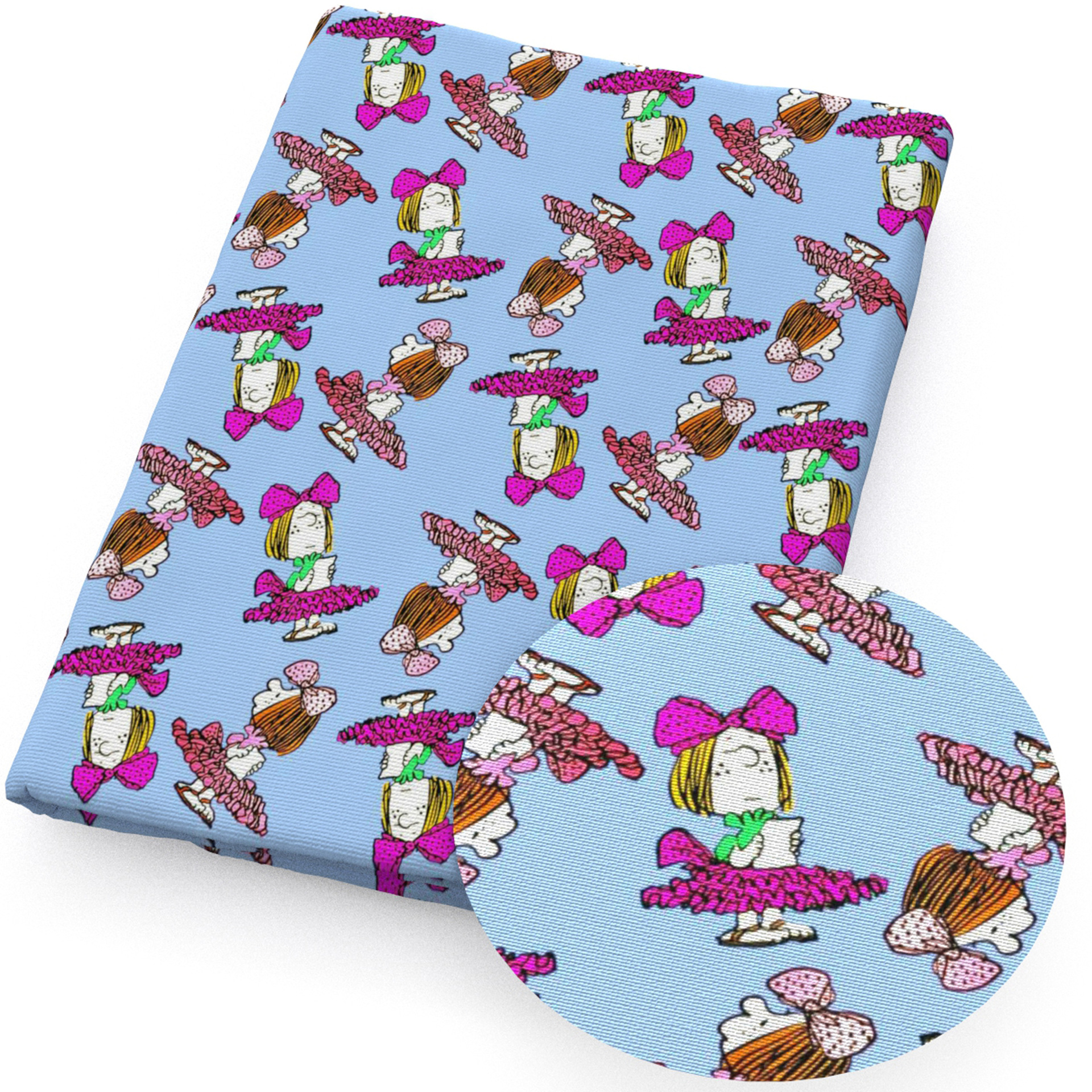 Perro Snoopy impresión de dibujos animados 100% tela de algodón DIY ropa hecha a mano bolsa, 1Yc55667