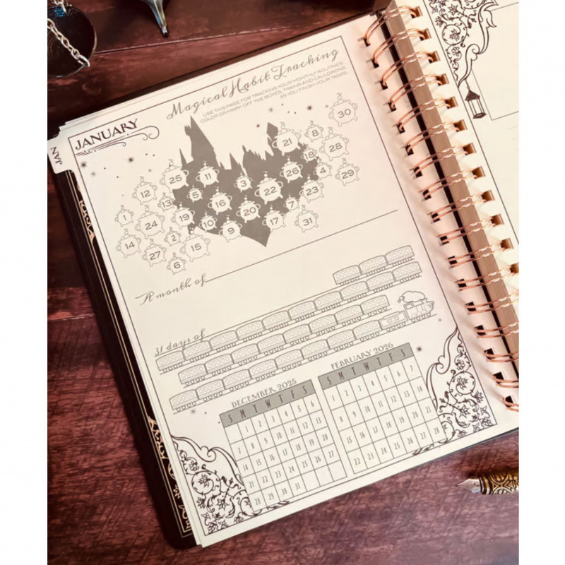 跨境 2026 Magic Day Anniversary Planner 魔法纪念策划手册|undefined