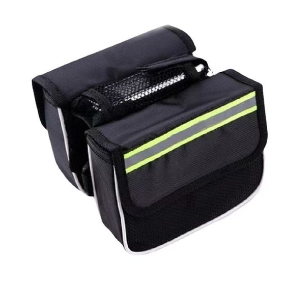 Bicycle Front Beam Bag Mountain Bike Saddle Bag Top Tube Bag Mobile Phone Bag Large Hard Shell Beam Bag Bicycle Accessories