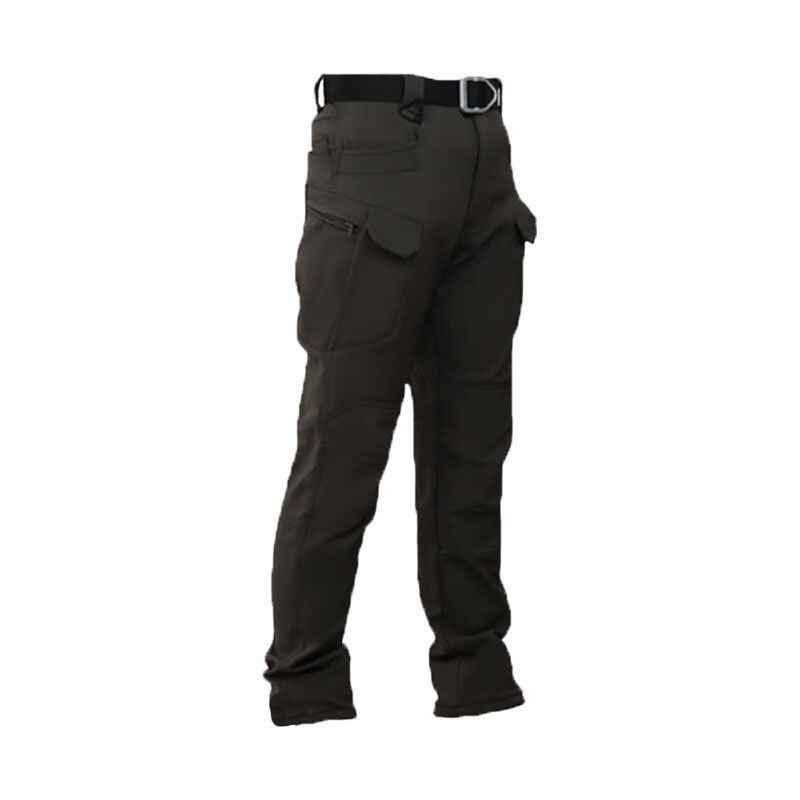 Factory-issued cross-border X7 soft shell fleece-lined outdoor leisure sports mountaineering skiing tooling men's charging tactical pants