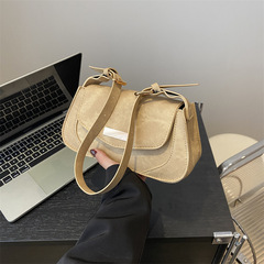 洋氣上新大容量夏季時尚腋下包包女2024新款簡約休閒純色手提包