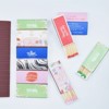 Nature spot aromatherapy match match color box Birthday happy cake baking shop dew, candle match print logo engraving word