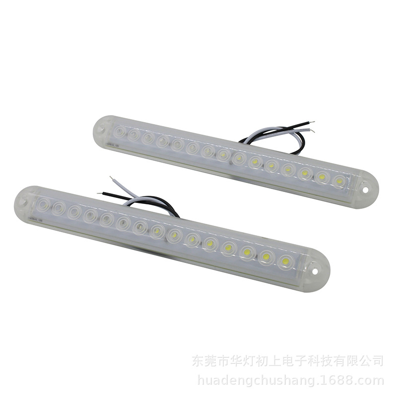 Factory private model 15led Yacht underwater lights IP65 waterproof Strip Beam Lightship parts Porch Pier