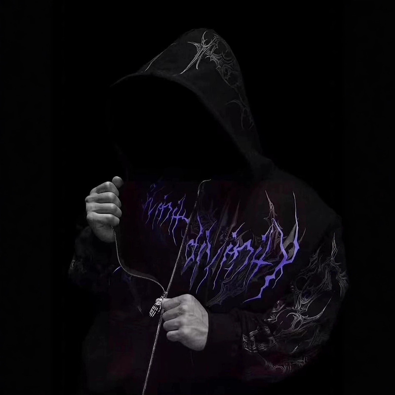 Breathedivinity Divine Breathing Men's Zipper Sweatshirt Sports Fitness Hoodie Cross-Border Sweatshirt Bd