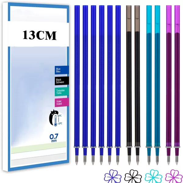 Cross-Border 13cm Erasable Pen Refill Amazon's Popular Mo Yi Hot Erasable Adapter Legami Erasable Pen Refill