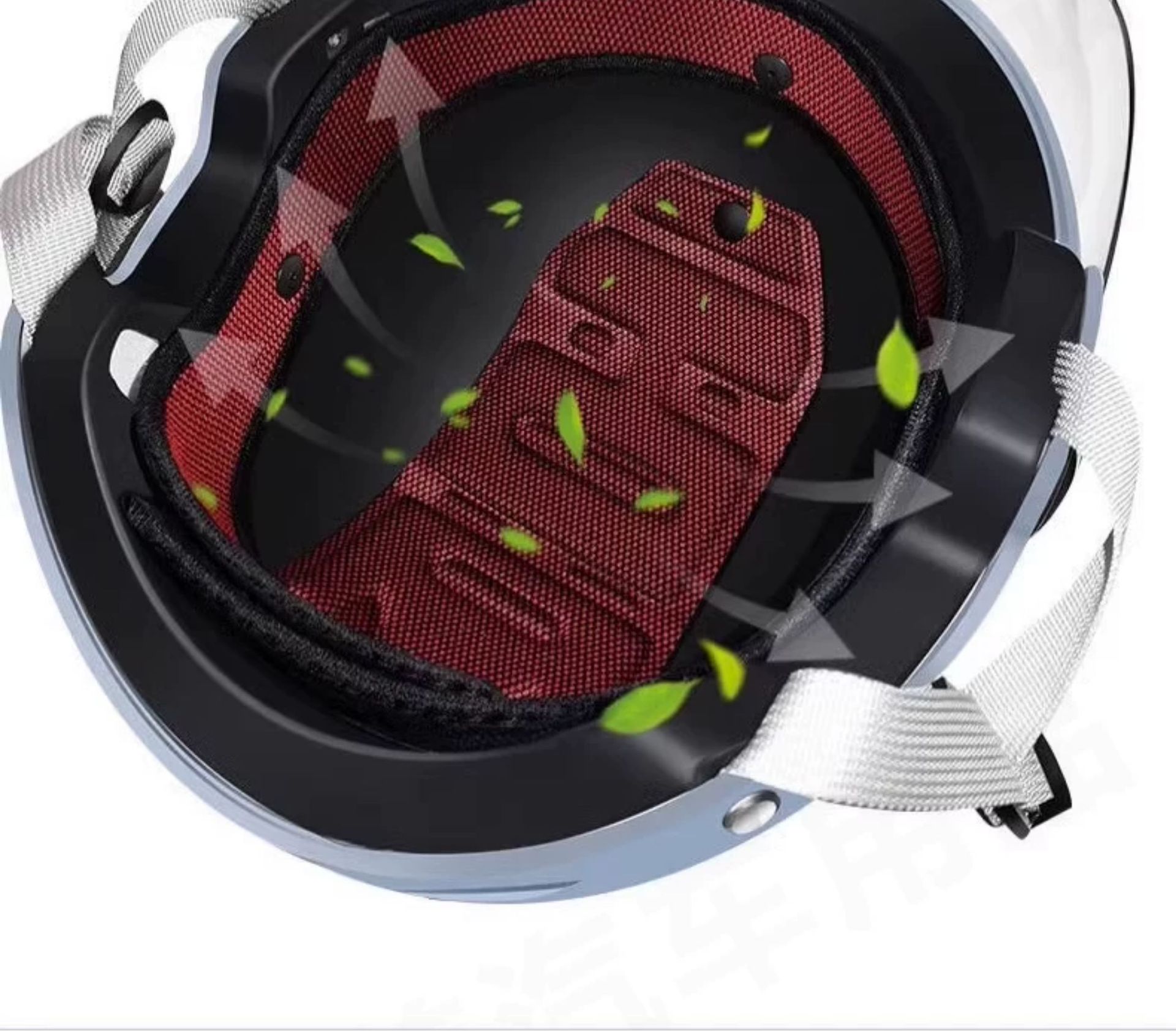 New national standard 3C certified electric motorcycle helmet for men and women, suitable for electric scooters, universal for all seasons, half helmet