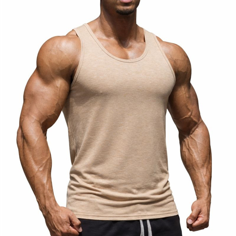 Hombre muscular loco verano absorción de humedad chaleco sudoroso Fitness sin mangas transpirable Fitness Fitness Fitness Fitness Fitness hombre en forma