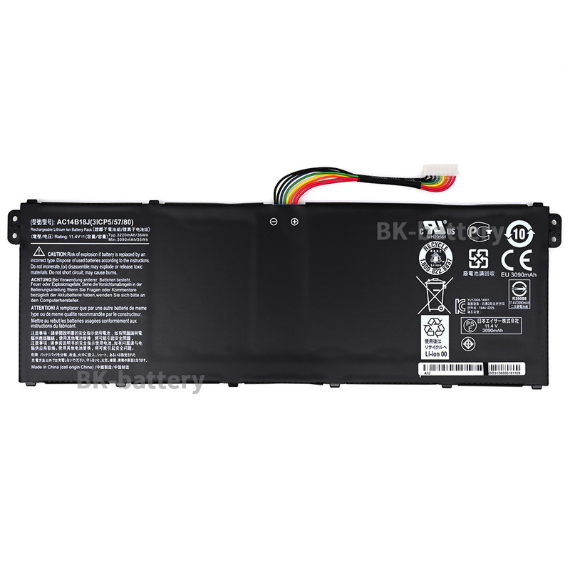 Acer Acer AC14B18J MS2394 EX2519 N15W4 AC14B13J Laptop Battery