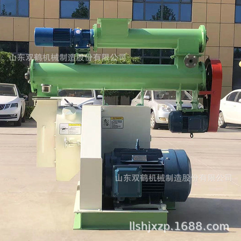 河北养猪场用1吨250型环模饲料颗粒机现货直销畜禽饲料颗粒机价格