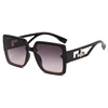 Brand fashionable square trend elegant sunglasses