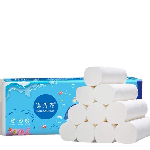 Special Sale Toilet Paper Rolls Affordable Bulk Packing Household Wood Pulp Paper Towels No Core Tissue Toilet Paper