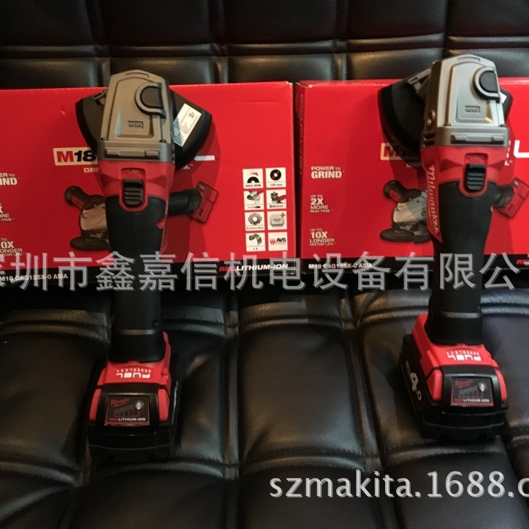 M18CAG125X 批发米沃奇 无刷充电角磨机