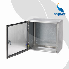 斯普威尔201金属配电箱 户外动力配电柜 不锈钢挂壁防水监控箱